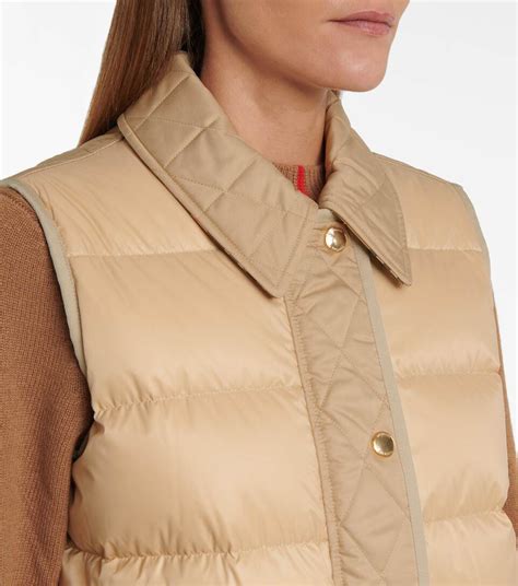 burberry down vest